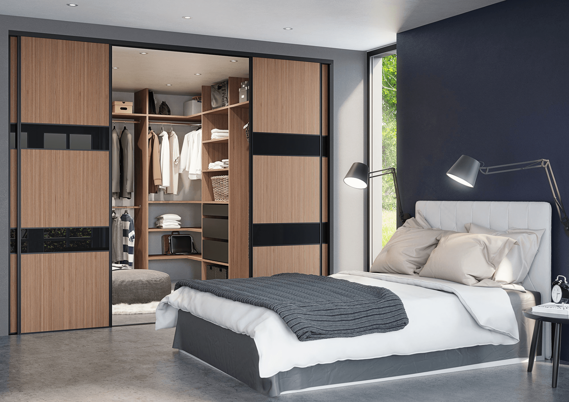 Walk-in garderobe
