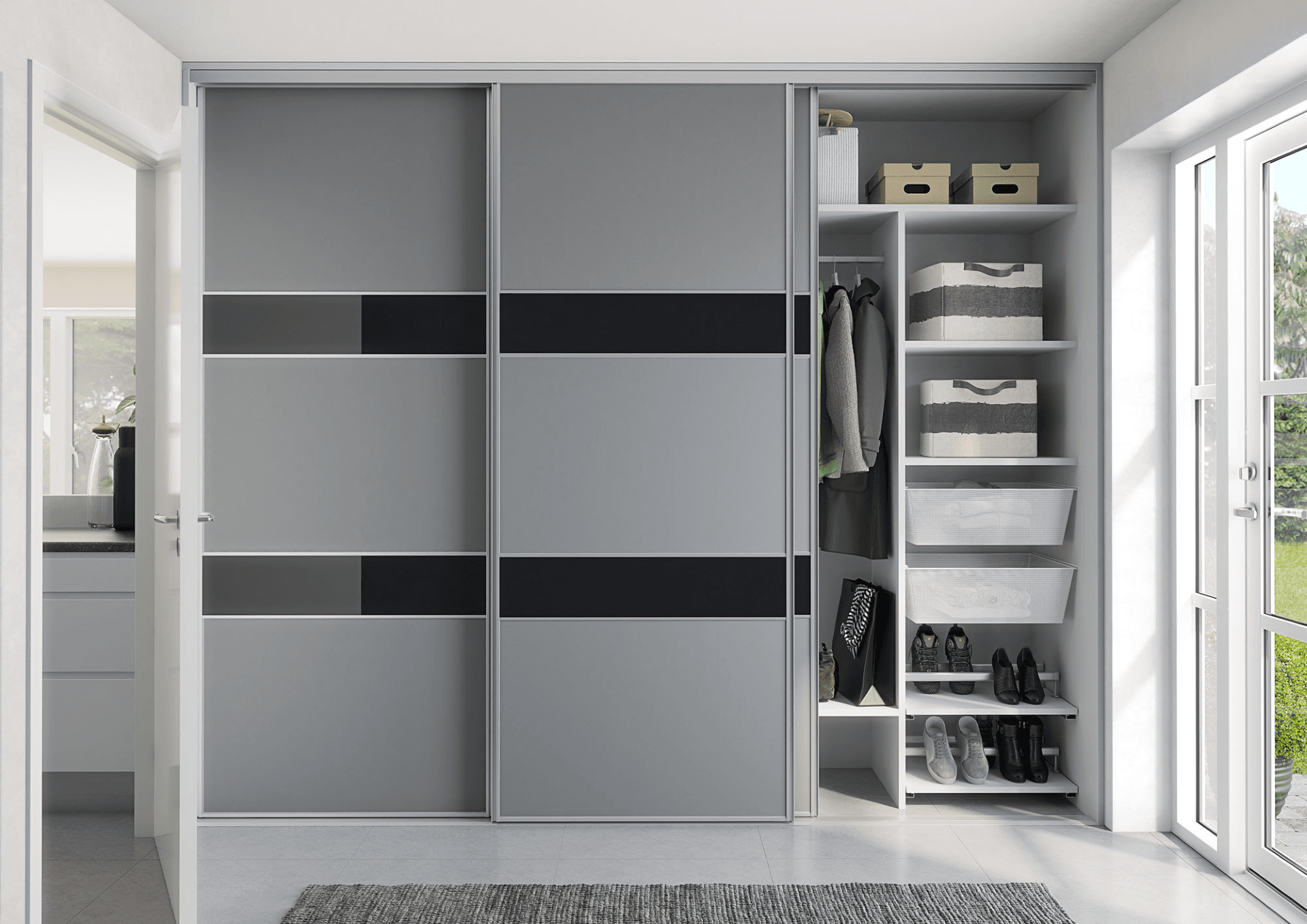 Indbygget garderobe